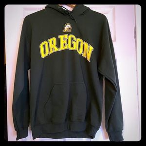 Oregon Ducks Dark Green Hooded Sweatshirt medium